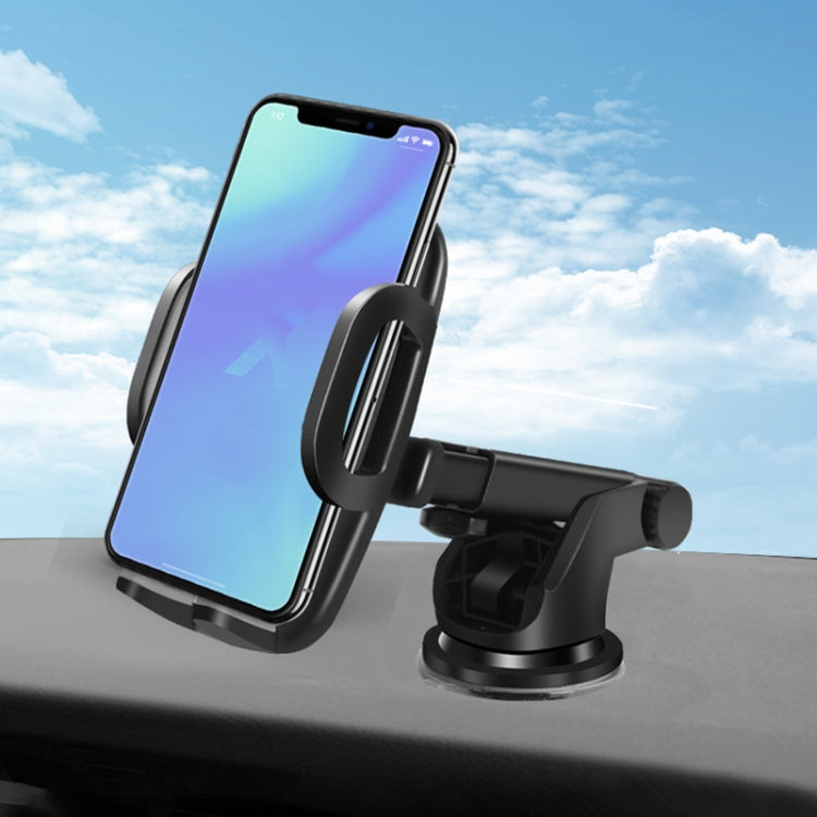 Car Automatic Telescopic Multifunctional 360-degree Mobile Phone Central Control Holder - Car Holders by PMC TechLife | Online Shopping South Africa | PMC TechLife