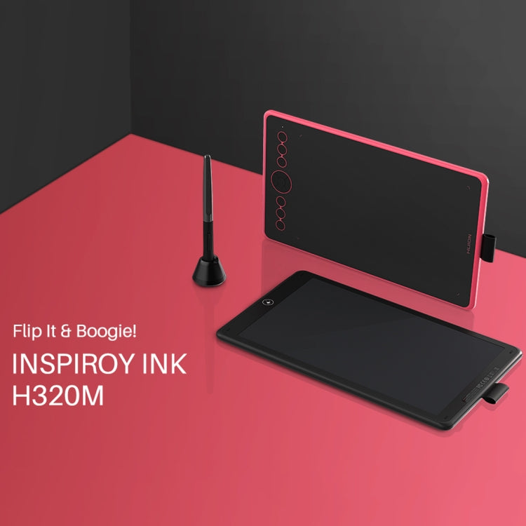 HUION Inspiroy Ink H320M 5080 LPI Art Drawing Tablet for Fun, with Battery-free Pen & Pen Holder(Black) -  by HUION | Online Shopping South Africa | PMC Jewellery | Buy Now Pay Later Mobicred