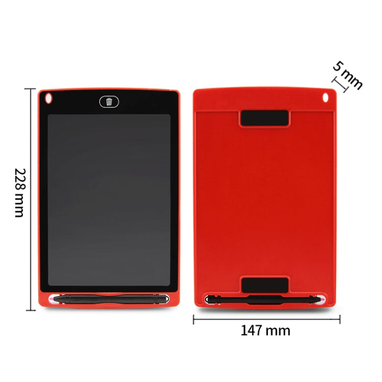 Portable 8.5 inch LCD Writing Tablet Drawing Graffiti Electronic Handwriting Pad Message Graphics Board Draft Paper with Writing Pen(Red) -  by PMc TechLife | Online Shopping South Africa | PMc TechLife | Buy Now Pay Later Mobicred