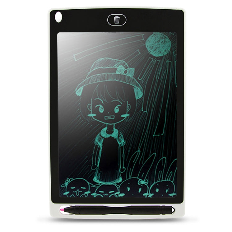 Portable 8.5 inch LCD Writing Tablet Drawing Graffiti Electronic Handwriting Pad Message Graphics Board Draft Paper with Writing Pen(White) -  by PMc TechLife | Online Shopping South Africa | PMc TechLife | Buy Now Pay Later Mobicred