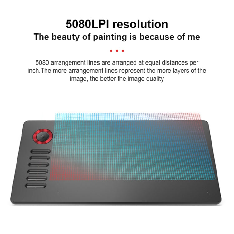 VEIKK A15PRO 10x6 inch 5080 LPI Type-C Interface Smart Touch Electronic Graphic Tablet (Grey) - free shipping - PMC Jewellery - Order now!