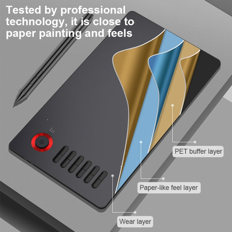 VEIKK A15PRO 10x6 inch 5080 LPI Type-C Interface Smart Touch Electronic Graphic Tablet (Grey) - free shipping - PMC Jewellery - Order now!