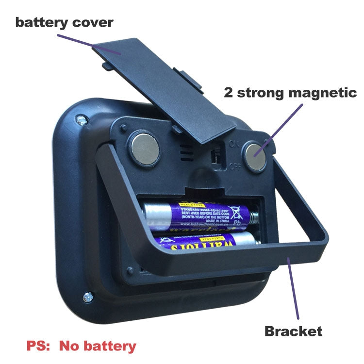 Kitchen Timer Digital Alarm Clock Large LCD Touch Screen Come with Night Light for Cooking Baking(White) - Digital Countdown by PMC TechLife | Online Shopping South Africa | PMC TechLife | Buy Now Pay Later Mobicred