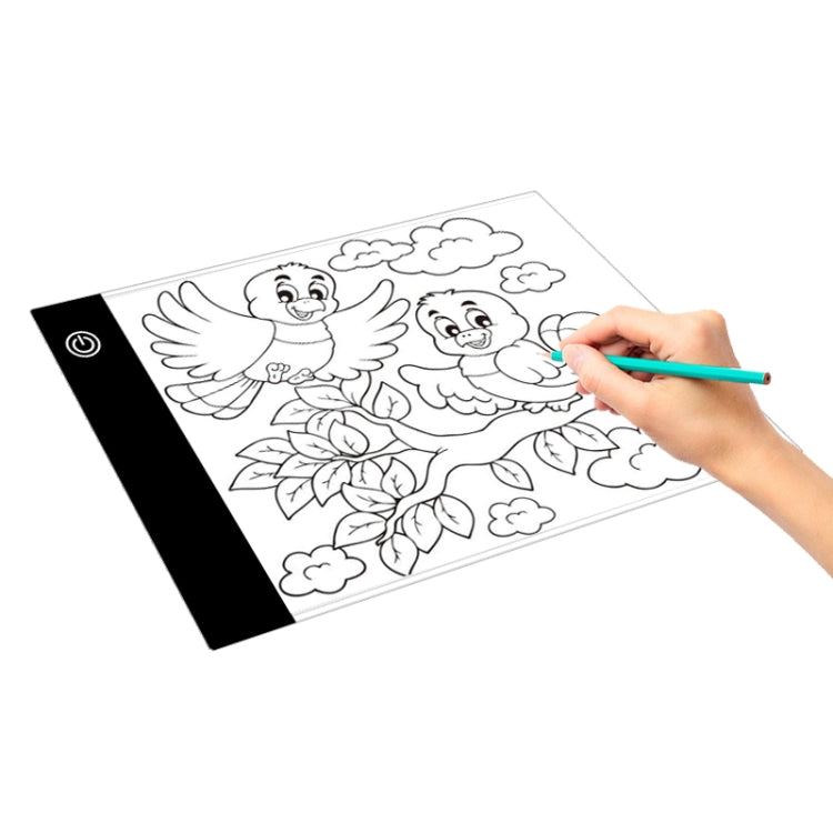 2.2W 5V LED Three Level of Brightness Dimmable A5 Acrylic USB Copy Boards Anime Sketch Drawing Sketchpad -  by PMC Jewellery | Online Shopping South Africa | PMC Jewellery | Buy Now Pay Later Mobicred