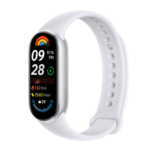 Original Xiaomi Smart Band 9 Global 1.62 inch AMOLED Screen 5ATM Waterproof Smart Watch, Support Blood Oxygen / Heart Rate Monitor (Silver) - Wearable Devices by Xiaomi | Online Shopping South Africa | PMC Jewellery | Buy Now Pay Later Mobicred