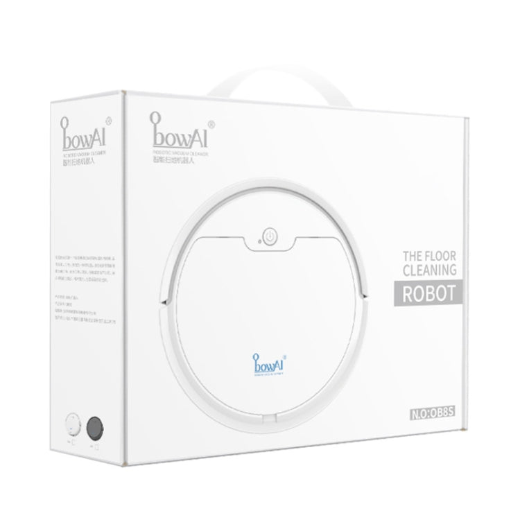 BOWAI OB8S Household Intelligent Path Charging Sweeping Robot (White) - Robot Vacuum Cleaner by PMC Jewellery | Online Shopping South Africa | PMC Jewellery | Buy Now Pay Later Mobicred