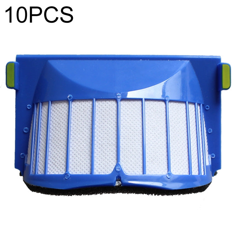 10 PCS Universal Replacement Robotic Vacuum Cleaner HEPA Filter for iRobot 600 Series - For iRobot Accessories by PMC Jewellery | Online Shopping South Africa | PMC Jewellery | Buy Now Pay Later Mobicred