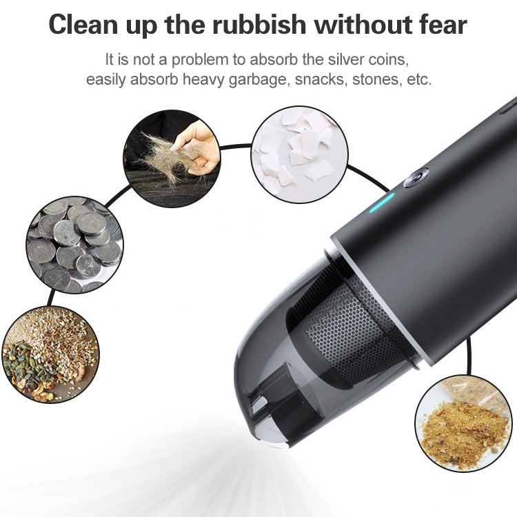 Car / Household Wireless Portable 90W Handheld Powerful Vacuum Cleaner (Navy Blue) - Vacuum Cleaner by PMC TechLife | Online Shopping South Africa | PMC TechLife | Buy Now Pay Later Mobicred