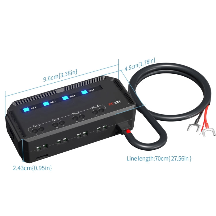 CS-1785A1 Motorcycle / Car Relay Quick Wiring Fuse Box - Relays by PMC TechLife | Online Shopping South Africa | PMC TechLife