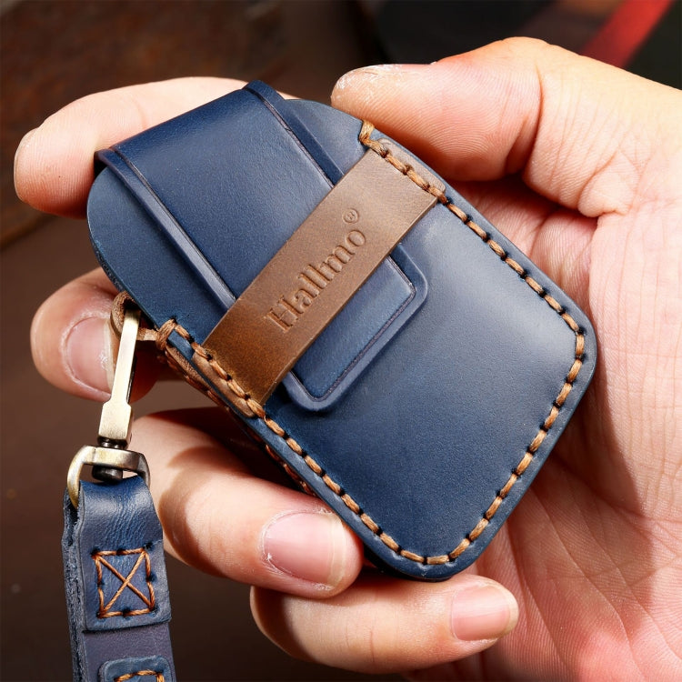 For Cadillac / CT5 / CT6 / XT6 5-button C087 Car Key Leather Protective Case (Brown) - Car Key Cases by PMC TechLife | Online Shopping South Africa | PMC TechLife | Buy Now Pay Later Mobicred