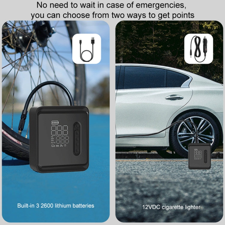 NW05-P Car Portable Air Pump Multifunctional Wireless Electric Air Pump - Inflatable Pump by PMC TechLife | Online Shopping South Africa | PMC TechLife