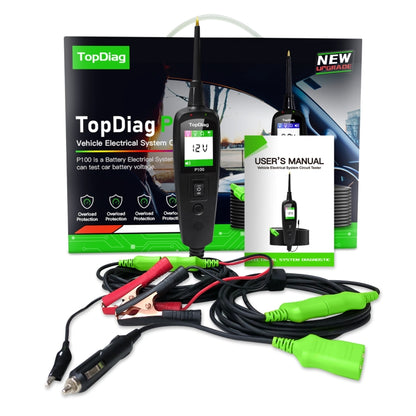 TopDiag P100 Car Circuit Intelligent Analyzer Diagnostic Instrument, Cable Length: 10m - Electronic Test by PMC Jewellery | Online Shopping South Africa | PMC Jewellery | Buy Now Pay Later Mobicred