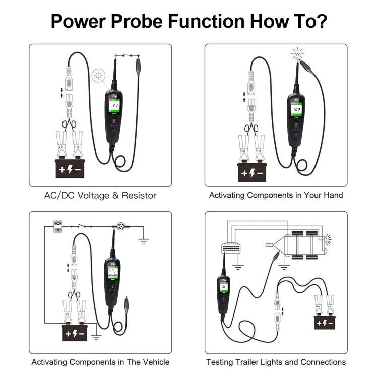 TopDiag P100 Car Circuit Intelligent Analyzer Diagnostic Instrument, Cable Length: 10m - Electronic Test by PMC Jewellery | Online Shopping South Africa | PMC Jewellery | Buy Now Pay Later Mobicred