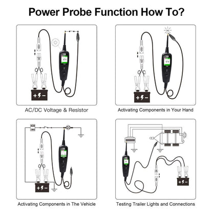 TopDiag P100 Car Circuit Intelligent Analyzer Diagnostic Instrument, Cable Length: 10m - Electronic Test by PMC Jewellery | Online Shopping South Africa | PMC Jewellery | Buy Now Pay Later Mobicred