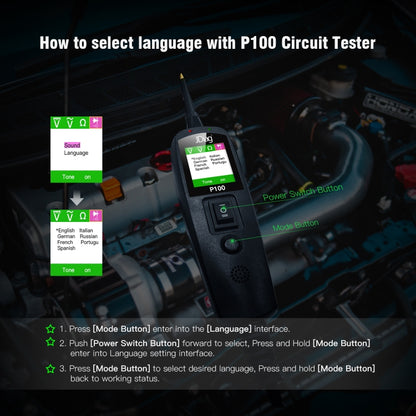 TopDiag P100 Car Circuit Intelligent Analyzer Diagnostic Instrument, Cable Length: 10m - Electronic Test by PMC Jewellery | Online Shopping South Africa | PMC Jewellery | Buy Now Pay Later Mobicred