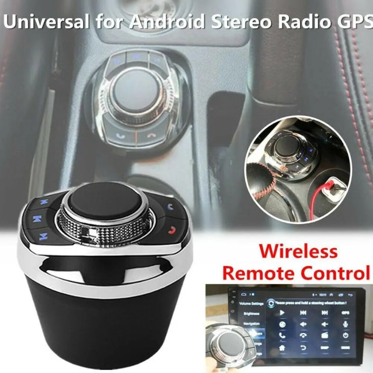 Multifunctional Car Cup Holder Wireless Knob Button Steering Wheel Button Remote Control without Light - Bluetooth Car Kits by PMC TechLife | Online Shopping South Africa | PMC TechLife | Buy Now Pay Later Mobicred
