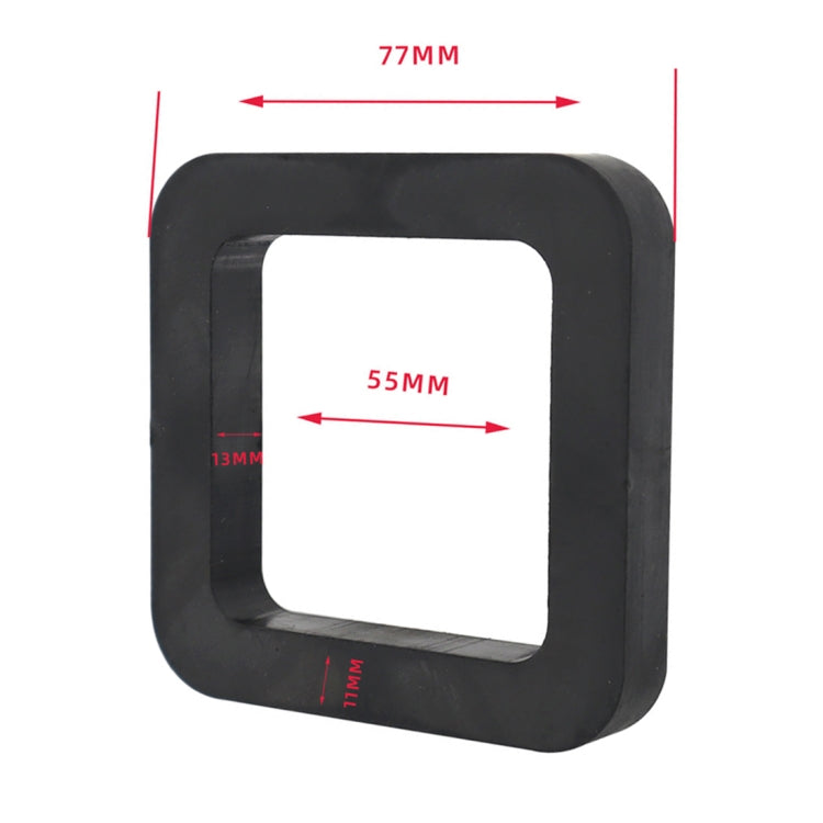 CP-3015 3 in 1 Car 2 inch Trailer Hitch Receiver Silencer Pad - Towing Bars by PMC TechLife | Online Shopping South Africa | PMC TechLife | Buy Now Pay Later Mobicred