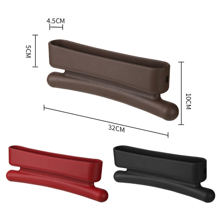 Car Gap Storage Box Multifunctional Car Seat Crevice Storage Box, Specification: 1 Pair (Red) - Stowing Tidying by PMC TechLife | Online Shopping South Africa | PMC TechLife | Buy Now Pay Later Mobicred
