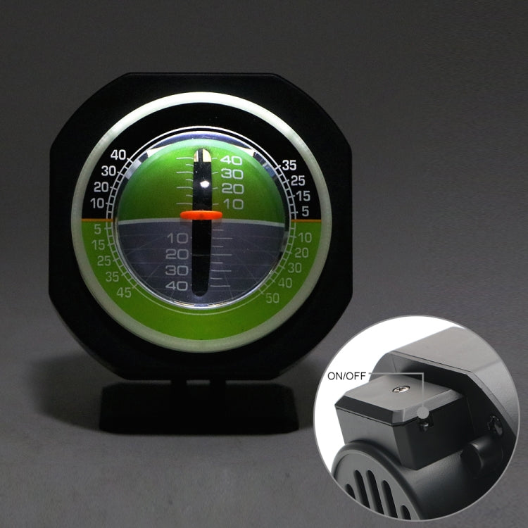 PDY-5 Car Inclinometer Level Meter Car Decoration with LED Light - Clocks & Car Meters by PMC TechLife | Online Shopping South Africa | PMC TechLife | Buy Now Pay Later Mobicred