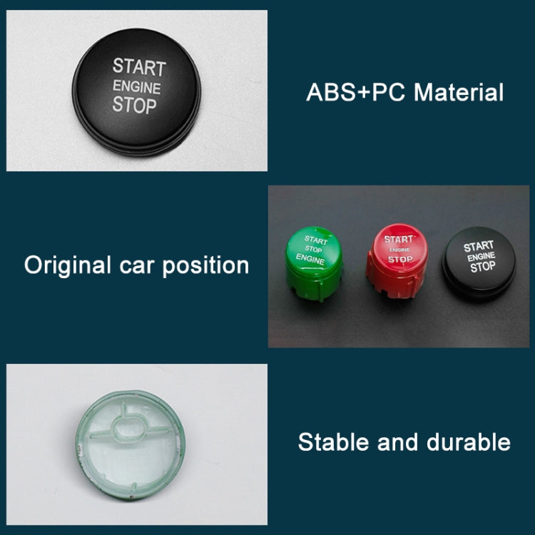 One-key Start Engine Stop Switch Button for Land Rover Range Rover / Discovery, Left Driving(Black) - Car Switches by PMC TechLife | Online Shopping South Africa | PMC TechLife | Buy Now Pay Later Mobicred