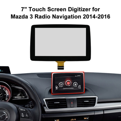 For Mazda Axela 2014-2016 7 inch Car Capacitive Touch Screen BHP1611J0D - Accessories & Parts by PMC Jewellery | Online Shopping South Africa | PMC Jewellery | Buy Now Pay Later Mobicred