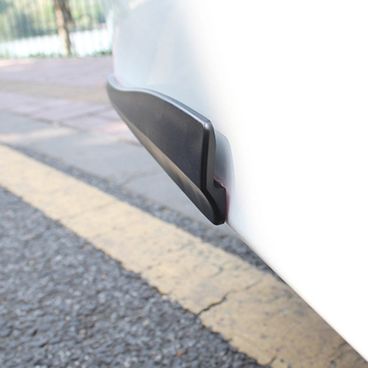 1 Pair Car Carbon Fiber Silicone Bumper Strip, Style: Short (Grey) - Anti Collision Sticker by PMC TechLife | Online Shopping South Africa | PMC TechLife | Buy Now Pay Later Mobicred