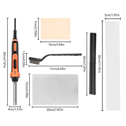 100W Electric Soldering Iron Plastic Welding Machine Car Bumper Repair Plier, US Plug (Yellow) - Hand Tool Sets by PMC Jewellery | Online Shopping South Africa | PMC Jewellery | Buy Now Pay Later Mobicred