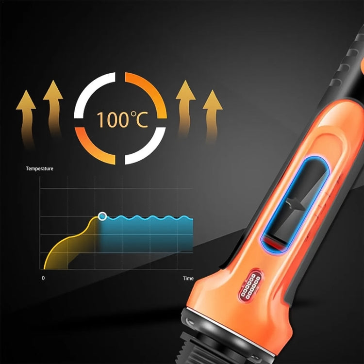 100W Electric Soldering Iron Plastic Welding Machine Car Bumper Repair Plier, EU Plug (Red) - Hand Tool Sets by PMC TechLife | Online Shopping South Africa | PMC TechLife | Buy Now Pay Later Mobicred