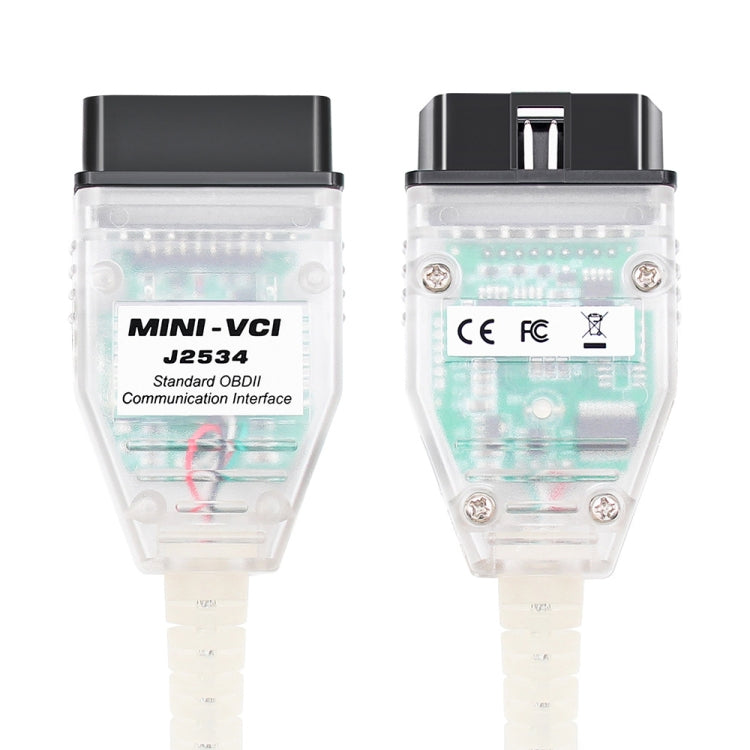 USB to OBD2 16 Pin MINI VCI FT232RL Single Diagnostic Cable for Toyota TIS Techstream - Cables & Connectors by PMC TechLife | Online Shopping South Africa | PMC TechLife | Buy Now Pay Later Mobicred
