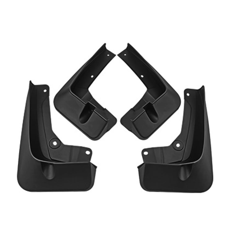 For BMW X3 2018-2023 4pcs/Set Car Auto Soft Plastic Splash Flaps Fender Guard - Mudguards by PMC TechLife | Online Shopping South Africa | PMC TechLife | Buy Now Pay Later Mobicred