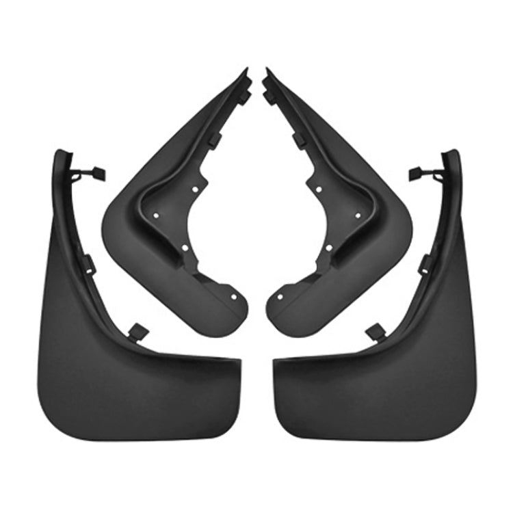 For Mercedes-Benz B200 2008-2011 4pcs/Set Car Auto Soft Plastic Splash Flaps Fender Guard - Mudguards by PMC TechLife | Online Shopping South Africa | PMC TechLife | Buy Now Pay Later Mobicred