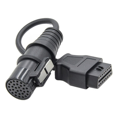 For Iveco 30 Pin Male to OBDII 16 Pin Female Truck Adapter Cable - Cables & Connectors by PMC Jewellery | Online Shopping South Africa | PMC Jewellery | Buy Now Pay Later Mobicred