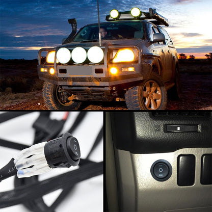 H0006 Off-road Vehicle 480W 2 in 1 Waterproof Switch Light Wiring Harness - Wires by PMC Jewellery | Online Shopping South Africa | PMC Jewellery | Buy Now Pay Later Mobicred