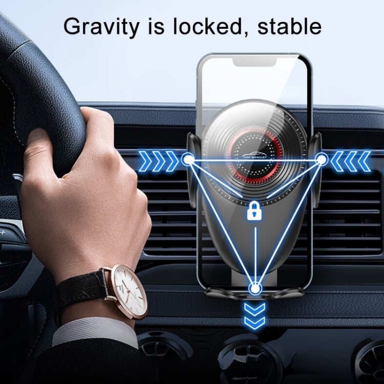M8 Universal Car Mechanical Gravity Air Outlet Phone Navigation Holder - free shipping - PMC TechLife - Order now!