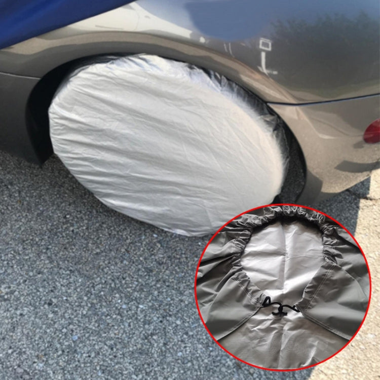 4pcs / Set Car Tire 420D Oxford Cloth Protective Cover, Diameter: 68-73cm, Width: 32cm - free shipping - PMC TechLife - Order now!