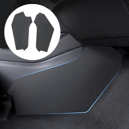 For Tesla Model Y 2pcs / Set Car Center Console Side Anti-Kick Pad - Car Interior Mouldings by PMC Jewellery | Online Shopping South Africa | PMC Jewellery | Buy Now Pay Later Mobicred