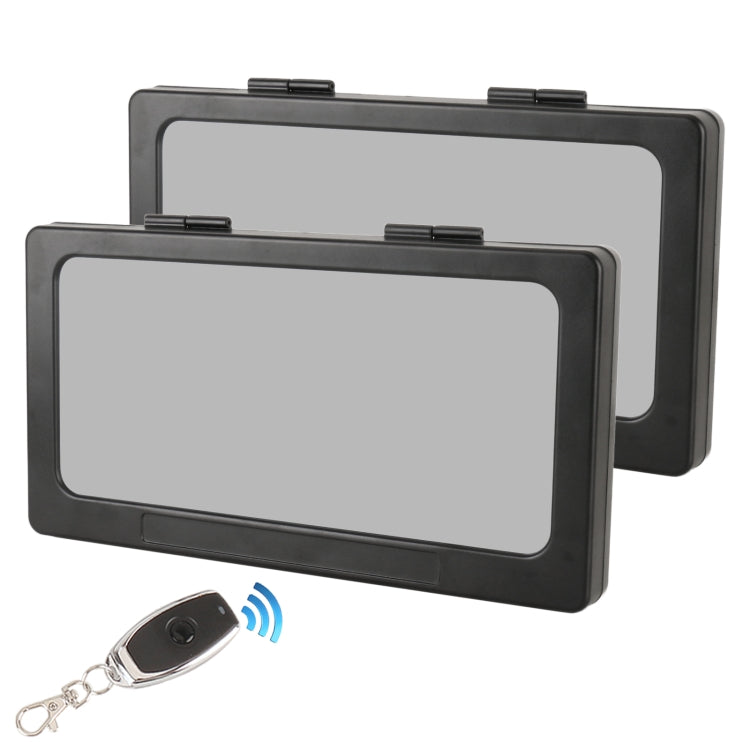 Car Dual Plate Atomized License Plate Frame, US Standard - License Plate Covers & Frames by PMC TechLife | Online Shopping South Africa | PMC TechLife | Buy Now Pay Later Mobicred
