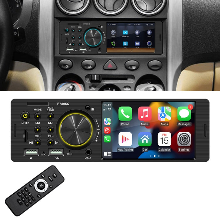 4 inch 800x480P Car Radio Receiver MP5 Player, Support FM & Bluetooth & SD Card with Remote Control - Car MP3 & MP4 & MP5 by PMC Jewellery | Online Shopping South Africa | PMC Jewellery | Buy Now Pay Later Mobicred