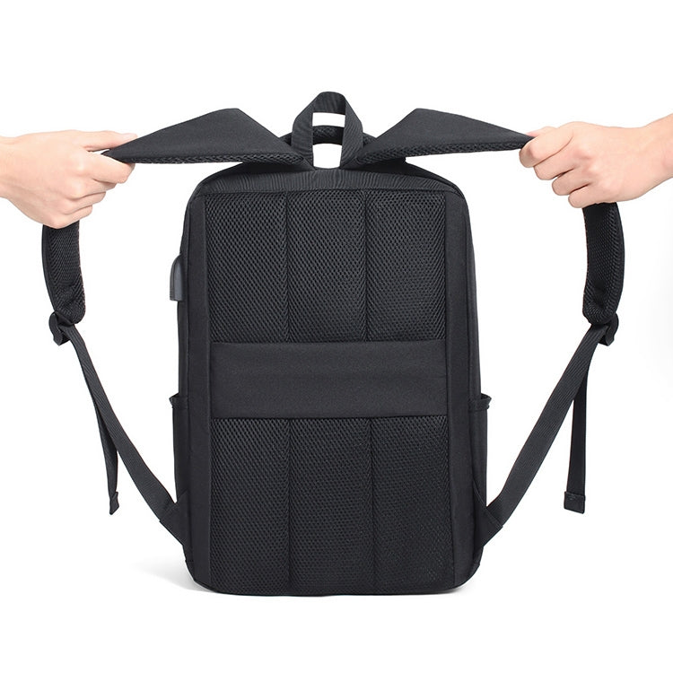 cxs-611 Multifunctional Oxford Laptop Bag Backpack(Dark Gray) - Backpack by PMC TechLife | Online Shopping South Africa | PMC TechLife | Buy Now Pay Later Mobicred