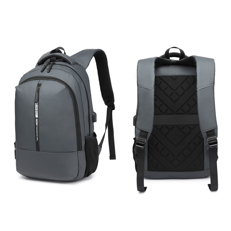 cxs-622 Multifunctional Oxford Laptop Bag Backpack (Grey) - Backpack by PMC Jewellery | Online Shopping South Africa | PMC Jewellery | Buy Now Pay Later Mobicred