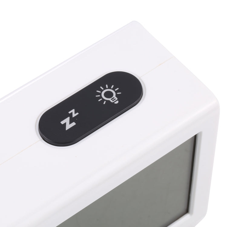 AQ122 LED Display Alarm Clock (White) - Alarm Clocks by PMc TechLife | Online Shopping South Africa | PMc TechLife | Buy Now Pay Later Mobicred