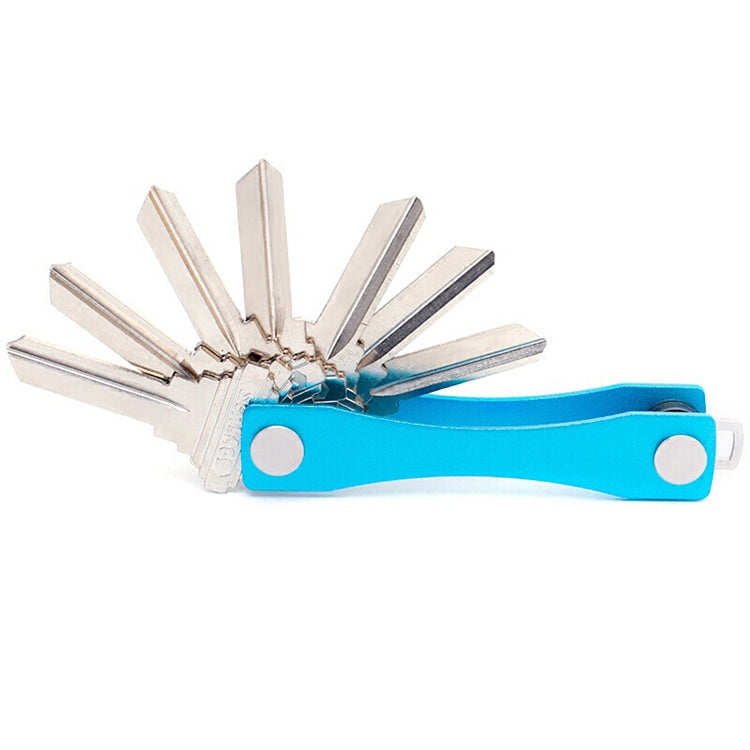 Portable Metal Key Storage Clip(Blue) - Retaining Clips by PMC Jewellery | Online Shopping South Africa | PMC Jewellery | Buy Now Pay Later Mobicred