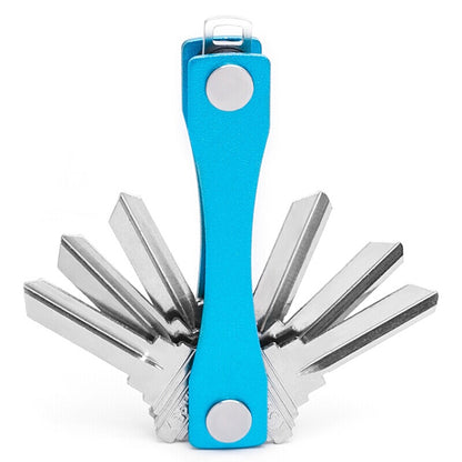 Portable Metal Key Storage Clip(Blue) - Retaining Clips by PMC Jewellery | Online Shopping South Africa | PMC Jewellery | Buy Now Pay Later Mobicred