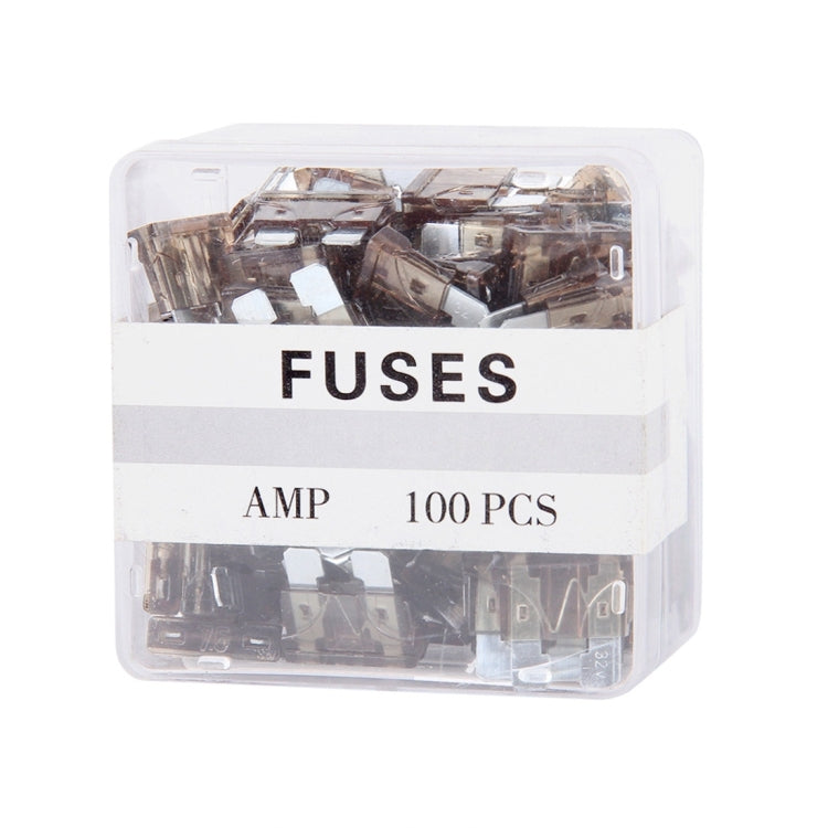 100 PCS 12V Car Add-a-circuit Fuse Tap Adapter Blade Fuse Holder (Big Size)(Coffee) - Fuse by PMC Jewellery | Online Shopping South Africa | PMC Jewellery | Buy Now Pay Later Mobicred