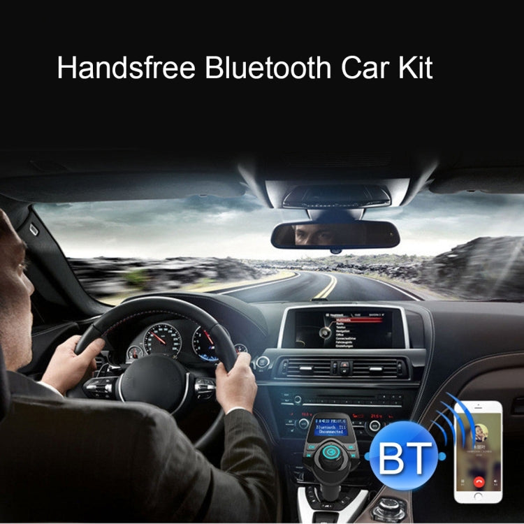 T11 Bluetooth FM Transmitter Car MP3 Player with LED Display, Support Double USB Charge & Handsfree & TF Card & U Disk Music Play Function - Bluetooth Car Kits by PMC TechLife | Online Shopping South Africa | PMC TechLife | Buy Now Pay Later Mobicred