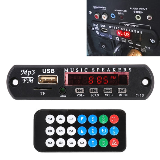 Car 12V Audio MP3 Player Decoder Board FM Radio TF USB 3.5 mm AUX, without Bluetooth and Recording - Car MP3 & MP4 & MP5 by PMC Jewellery | Online Shopping South Africa | PMC Jewellery | Buy Now Pay Later Mobicred