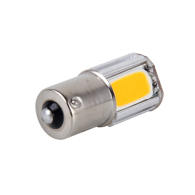 2 PCS 1156/Ba15s 5W 4 COB LEDs Car Turn Light, DC 12V(Yellow Light) - Arrow Turn Lights by PMC Jewellery | Online Shopping South Africa | PMC Jewellery | Buy Now Pay Later Mobicred