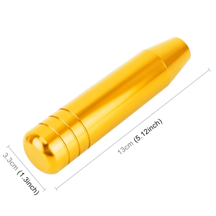 Universal Long Strip Shape Car Gear Shift Knob Modified Shifter Lever Knob, Length: 13cm(Gold) - Shift Knob by PMC TechLife | Online Shopping South Africa | PMC TechLife | Buy Now Pay Later Mobicred