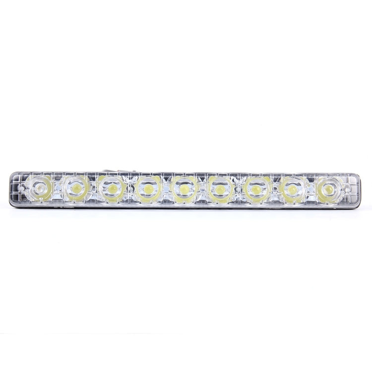 2 PCS LD-008 5730-9SMD 15W 1500 LM 7000K White Light  Daytime Running Light.DC 12V - Running Lights by PMC Jewellery | Online Shopping South Africa | PMC Jewellery | Buy Now Pay Later Mobicred