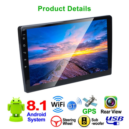 HD 9 inch Universal Car Android 8.1 Radio Receiver MP5 Player, Support FM & Bluetooth & TF Card & GPS - Car MP3 & MP4 & MP5 by PMC Jewellery | Online Shopping South Africa | PMC Jewellery | Buy Now Pay Later Mobicred